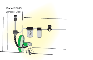 渦流管的應(yīng)用-單點(diǎn)切削螺紋工藝?yán)鋮s