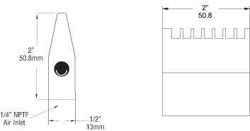 38050/30050楔形氣刀