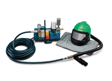 噴砂頭罩呼吸器